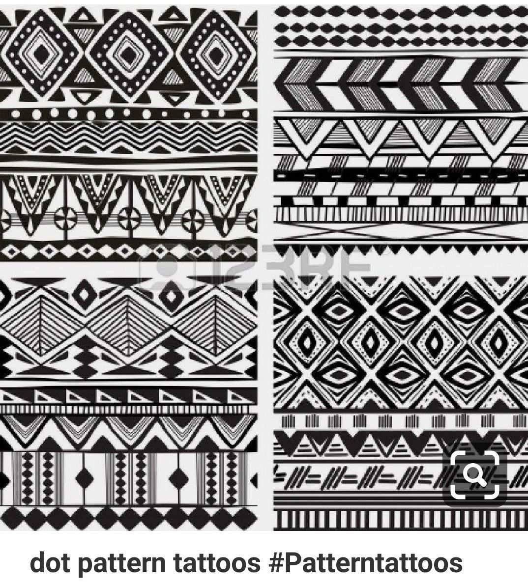 Afrikanische Muster Malen