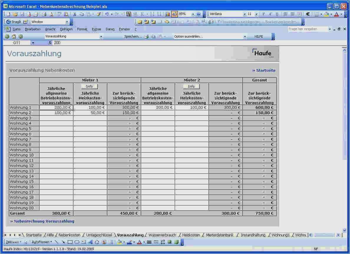 Belegungsplan Excel Vorlage