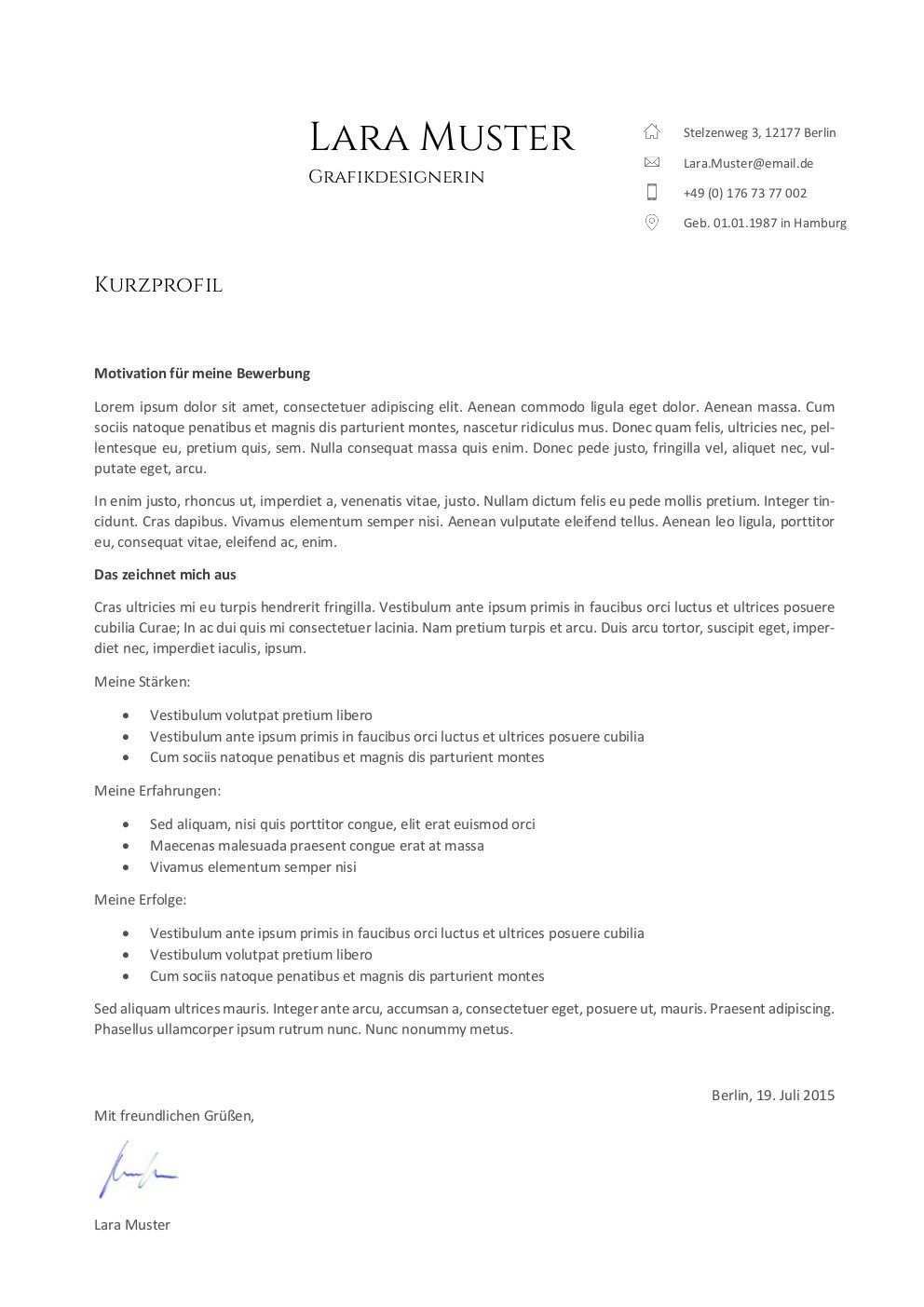 Bewerbung Buchhaltung Muster