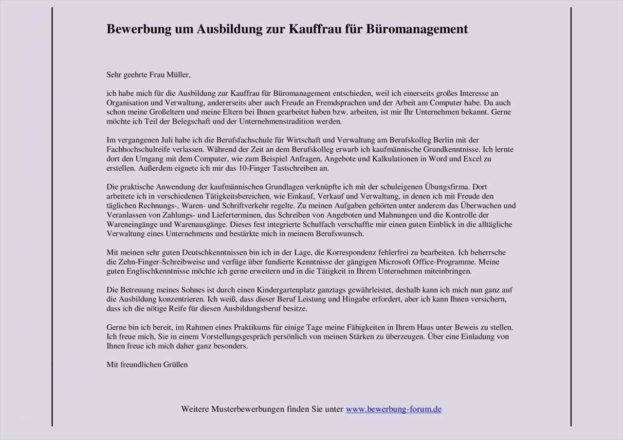 Bewerbung Kaufmann Fuer Spedition Und Logistikdienstleistung Vorlage