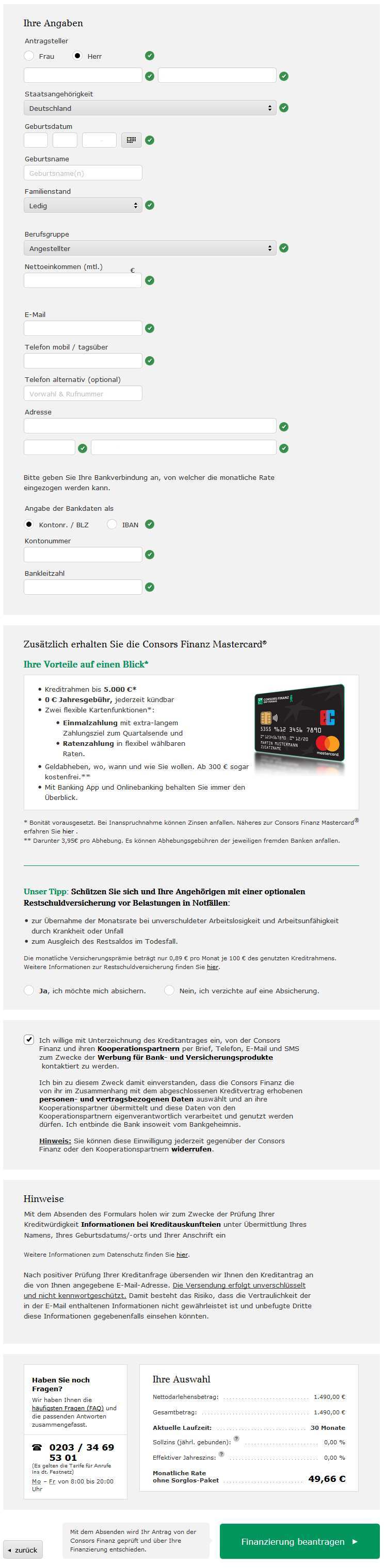 Commerz Finanz Cash Card Kuendigen Muster