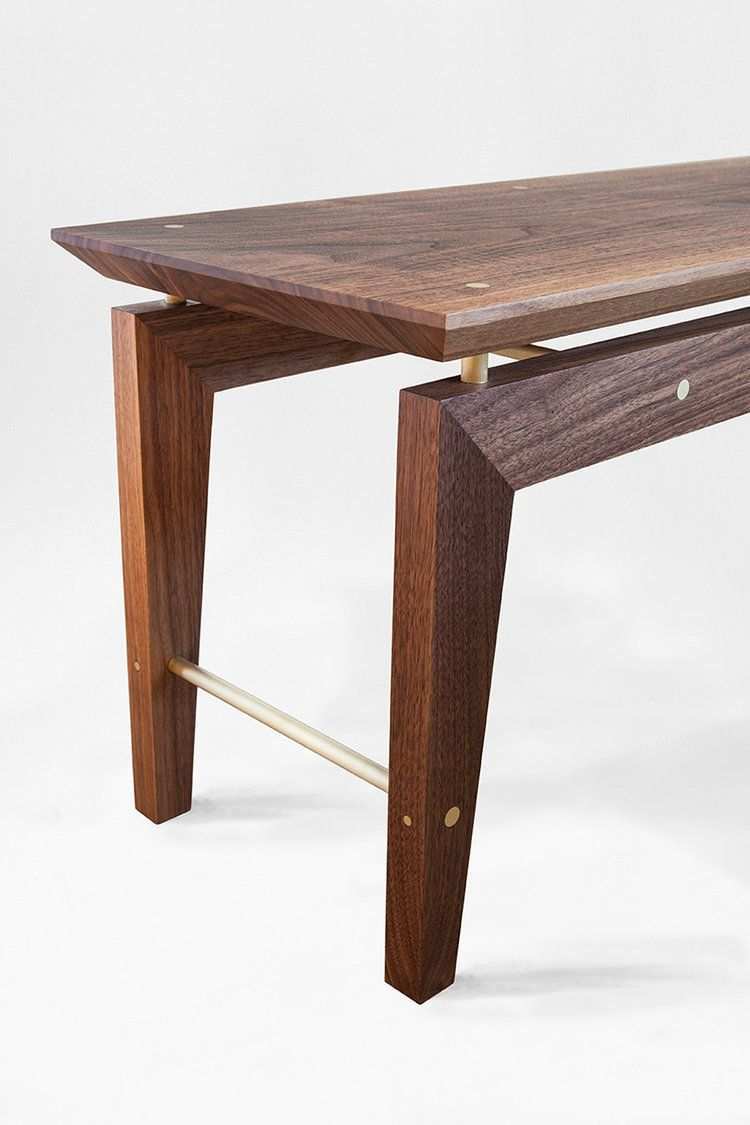 Dante Bench Asher Israelow Fine Woodworking Furniture Handmade Wood Furniture Hardwood Furniture