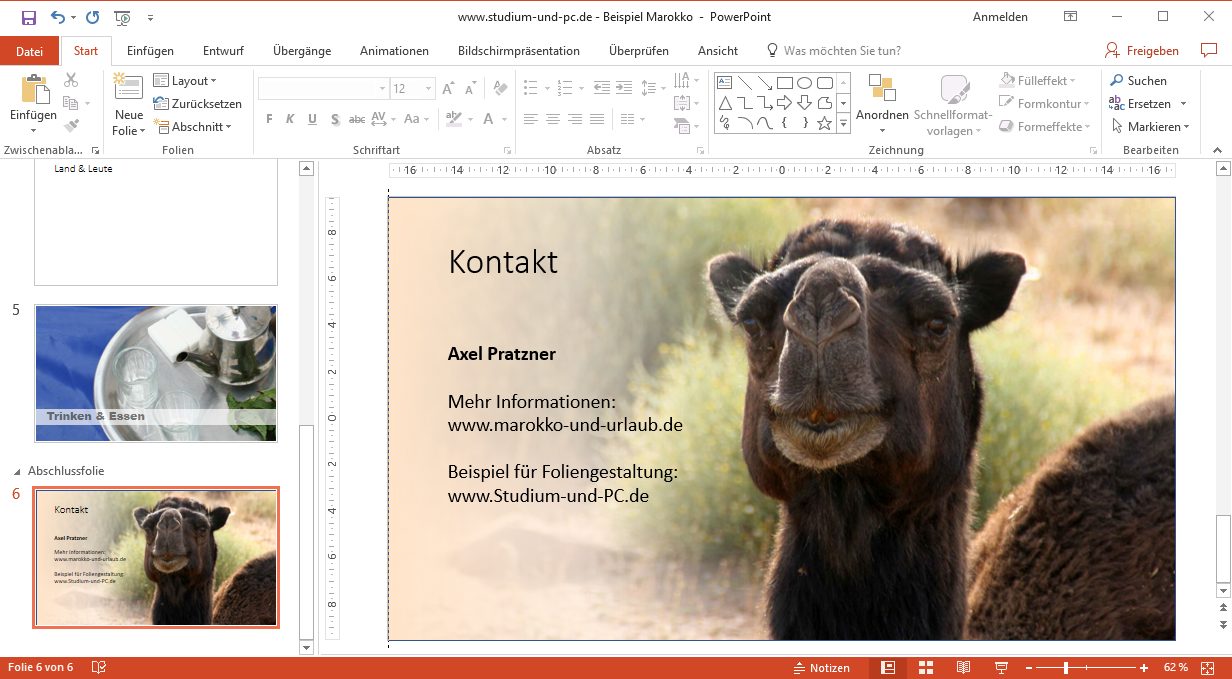 Hintergrundbilder In Folien Bei Powerpoint