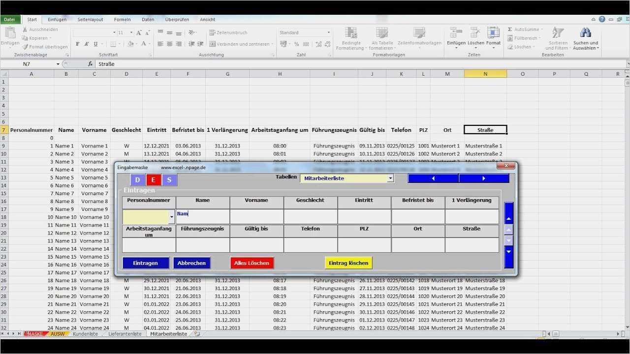 40 Angenehm Mitarbeiter Datenbank Excel Vorlage Galerie Excel Vorlage Vorlagen Indesign Vorlage