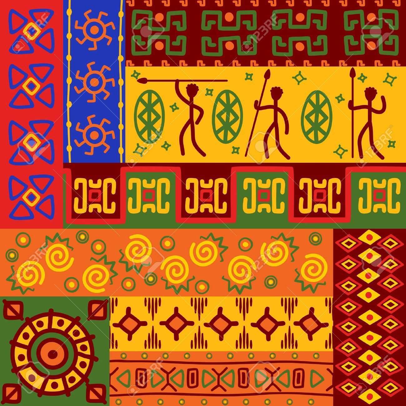 Zusammenfassung Afrikanischen Ethnischen Muster Und Ornamente Fur Design Ethnische Muster Musterkunst Afrikanische Muster