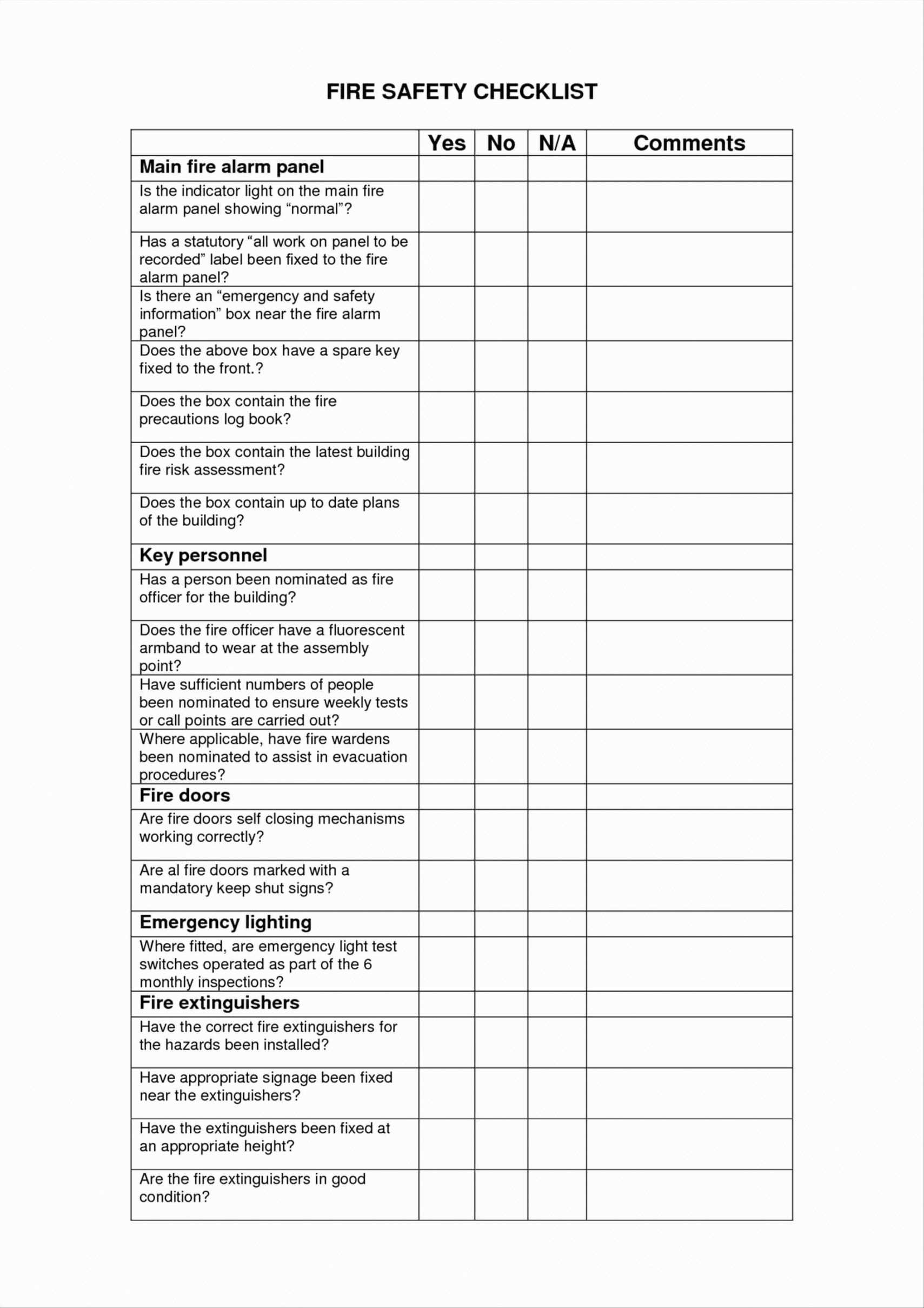 Explore Our Example Of Warehouse Safety Inspection Checklist Template For Free Inspection Checklist Checklist Template Safety Checklist