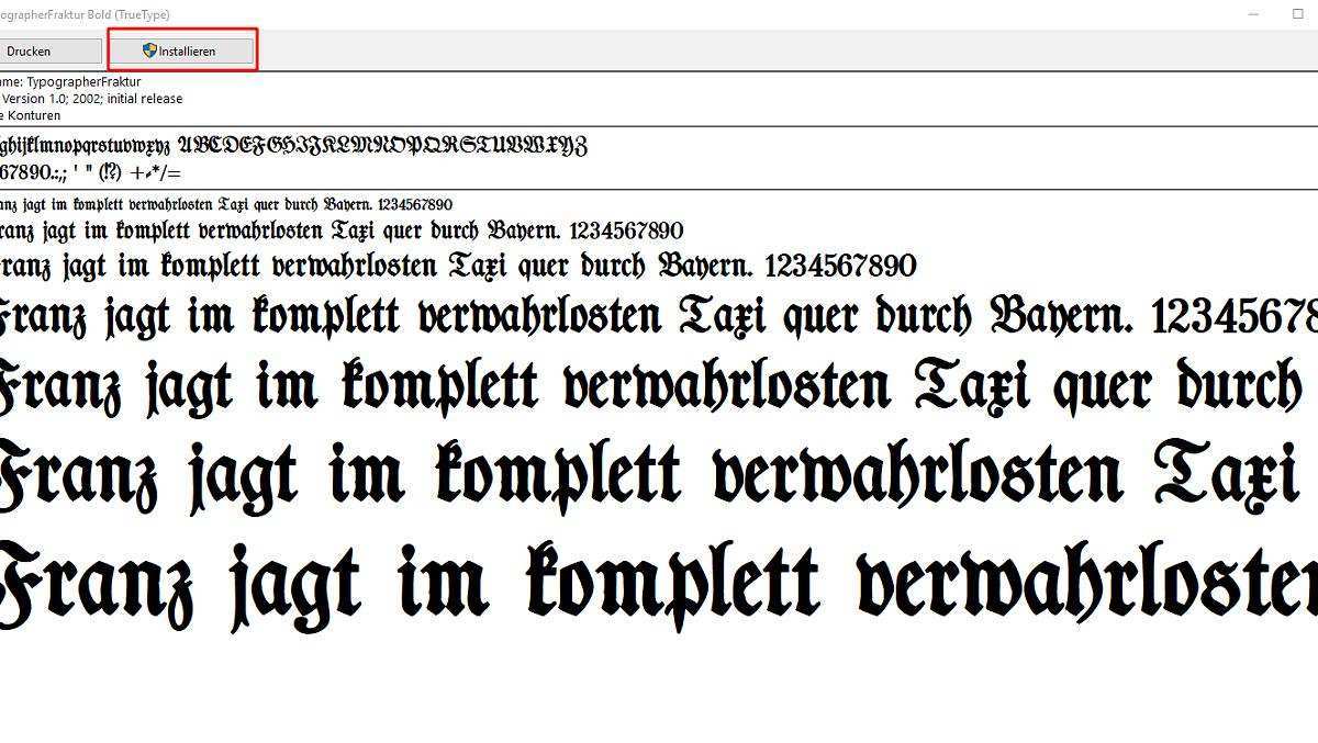 Altdeutsche Schrift In Word Installieren So Klappt S Focus Online