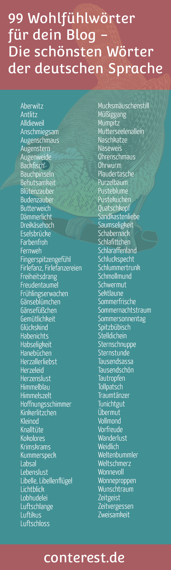 Wohlfuhlworter Fur Dein Blog Die Schonsten Worter Der Deutschen Sprache Deutsche Sprache Worter Fremdworter