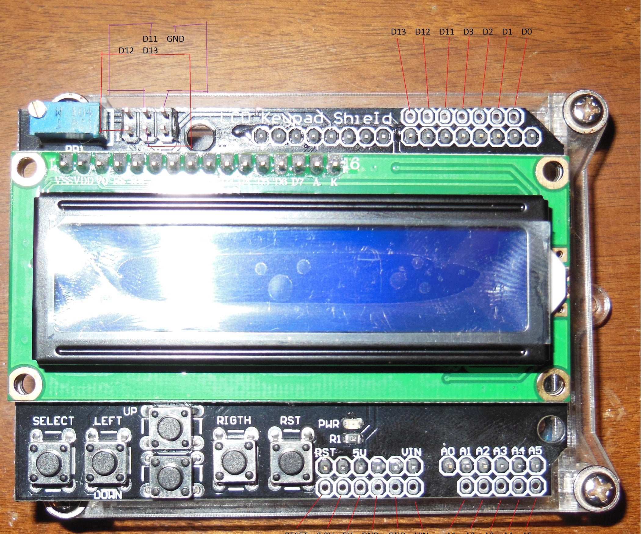Arduino Lcd Keypad Shield 3 Steps Instructables