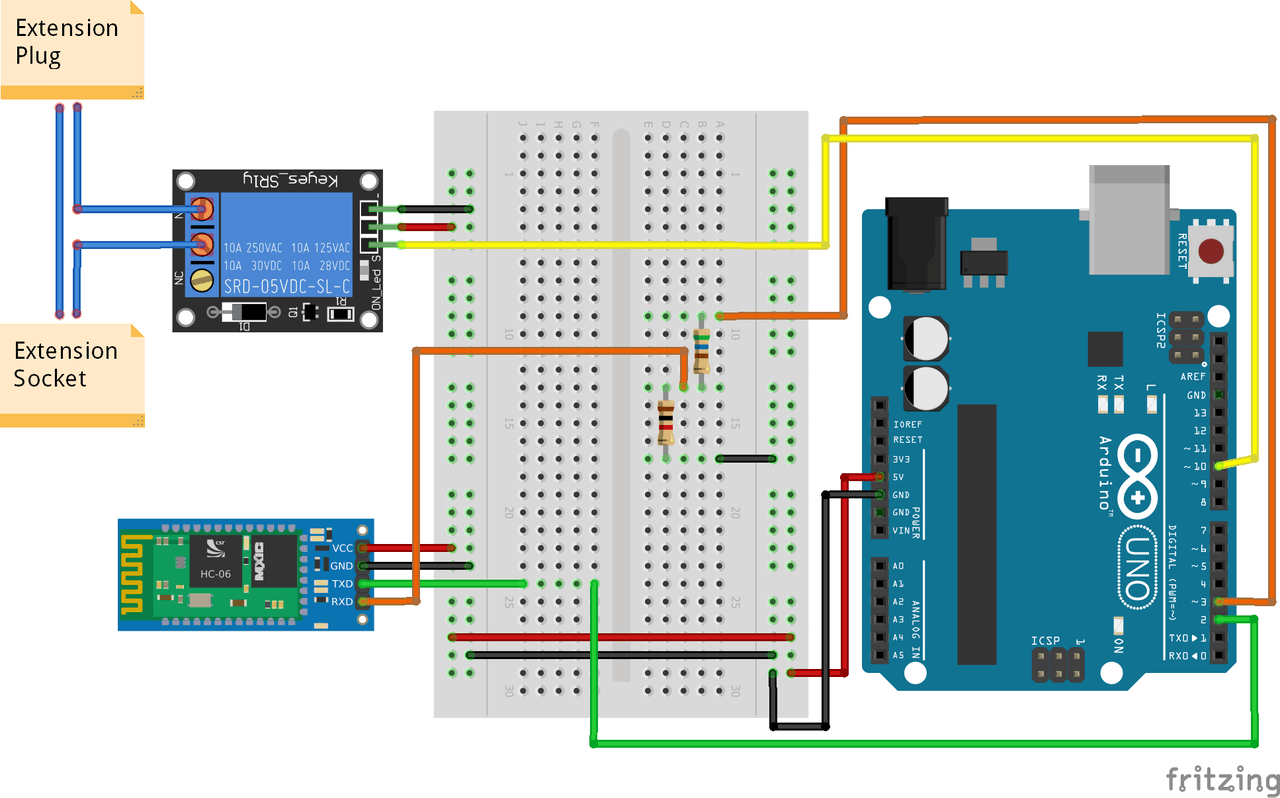 Simple Bluetooth Lamp Controller Using Android And Arduino Arduino Project Hub
