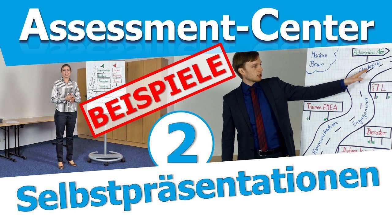 Assessment Center Selbstprasentation 2 Beispiele Von Bewerbern Im Ac Youtube