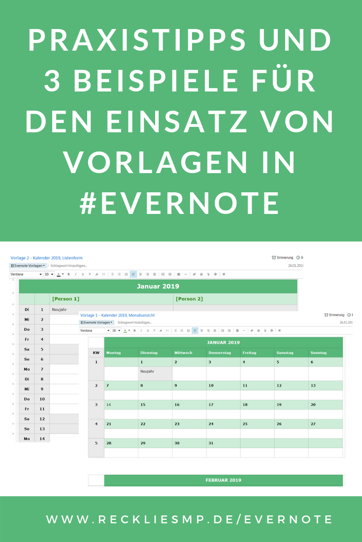 Vorlagen In Evernote Nutzlich Einfach Zeit Sparend Vorlagen Zeitmanagement Tipps