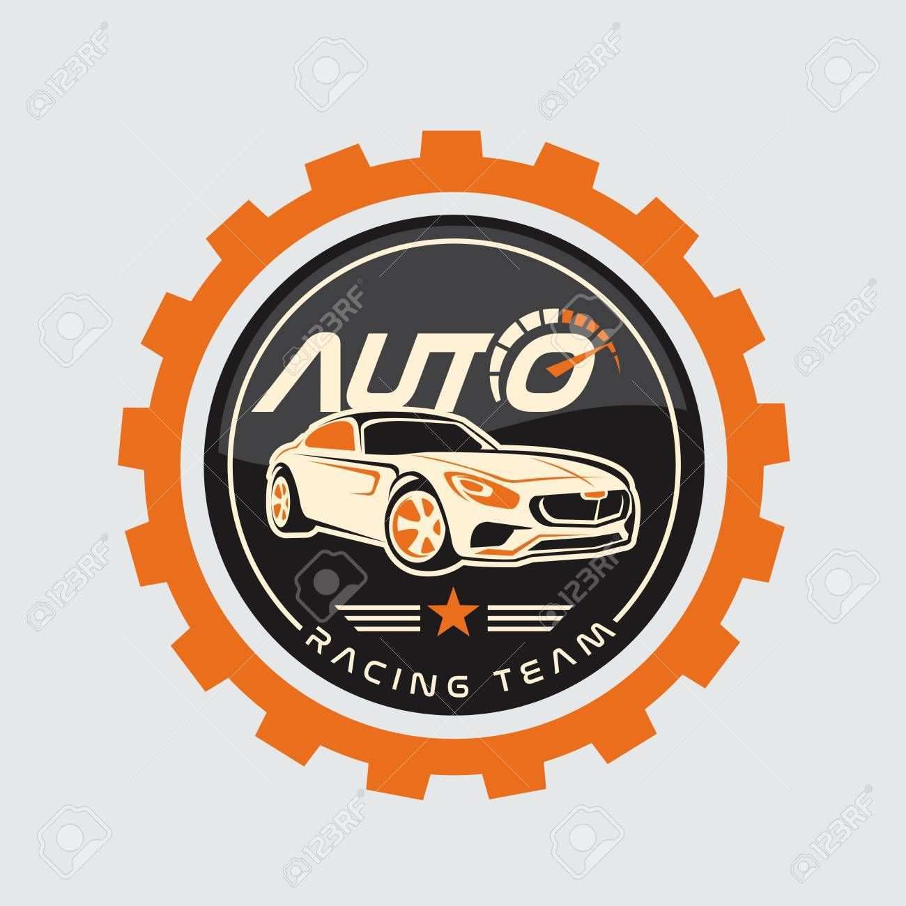 Auto Racing Logo Car Logo Vector Logo Template Illustration Affiliate Logo Car Auto Racing Template Logos Logo Templates Logo Design