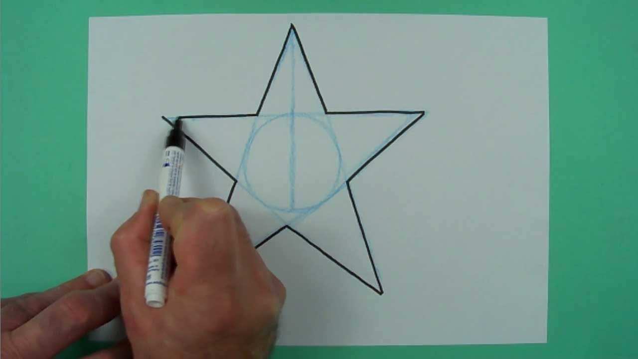 Wie Zeichnet Man Freihandig Einen Stern Zeichnen Fur Kinder Youtube
