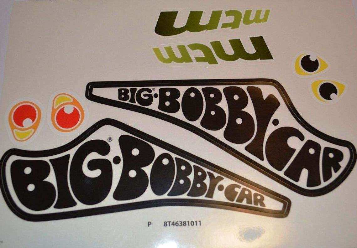 Big Bobby Car Stickers Aufklebersatz Classic Racer Amazon De Spielzeug