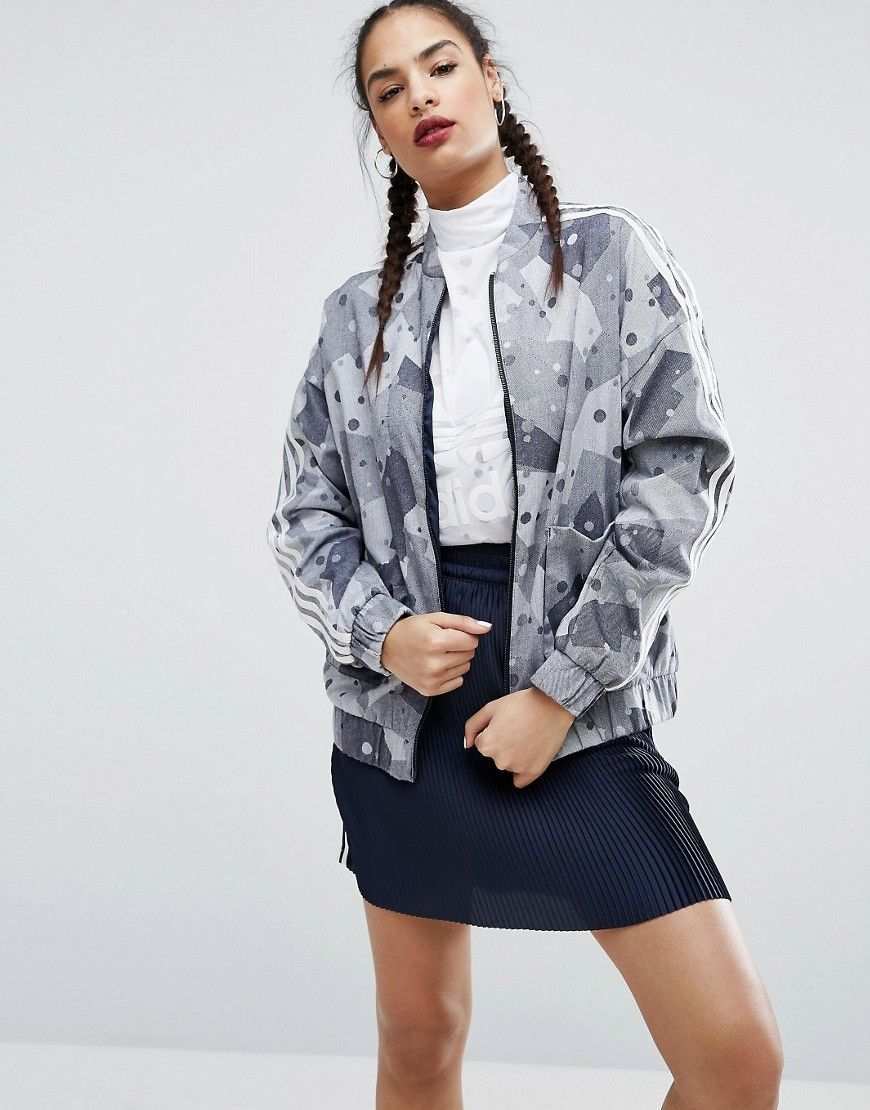 Adidas Originals Regista Bomberjacke Mit Military Muster Mehrfarbig Jetzt Bestellen Unter Https Mode Ladend Bomberjacke Damen Jacken Frauen Bekleidung