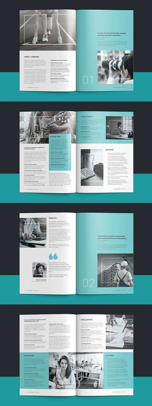 Case Study Booklet Booklet Design Booklet Template Magazine Layout Inspiration