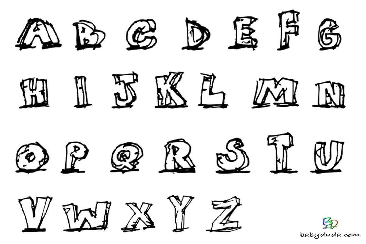 Buchstaben Ausmalen Alphabet Malvorlagen A Z Babyduda Alphabet Malvorlagen Malvorlagen Vorlagen