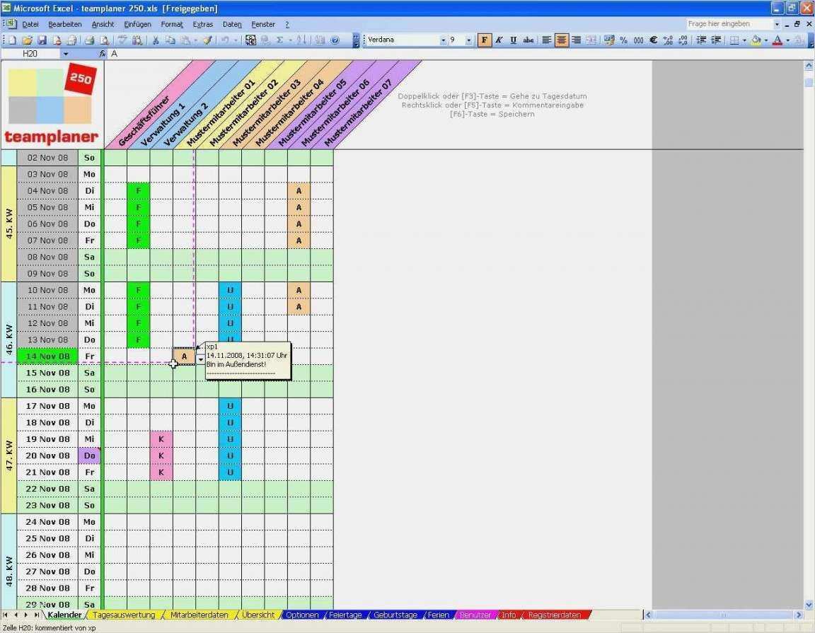 Excel Personalplanung Und Dienstplane In Recent Personalplanung Personalplanung Excel Vorlage Kostenlos Excel Vorlage Vorlagen Lebenslauf Dienstplan