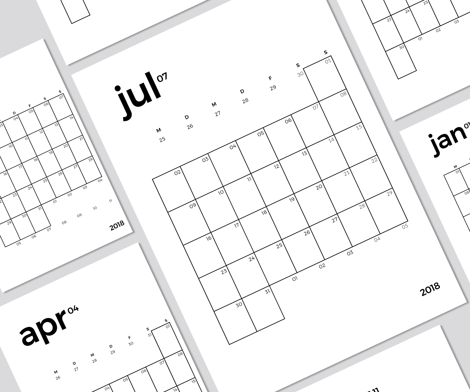 Druckvorlage Monatsplaner Bam 1m 1s Knopfkatz Diy Blog Kalender Klimbim Shop Kalender Zum Ausdrucken Filofax Kalender Kalender Vorlagen