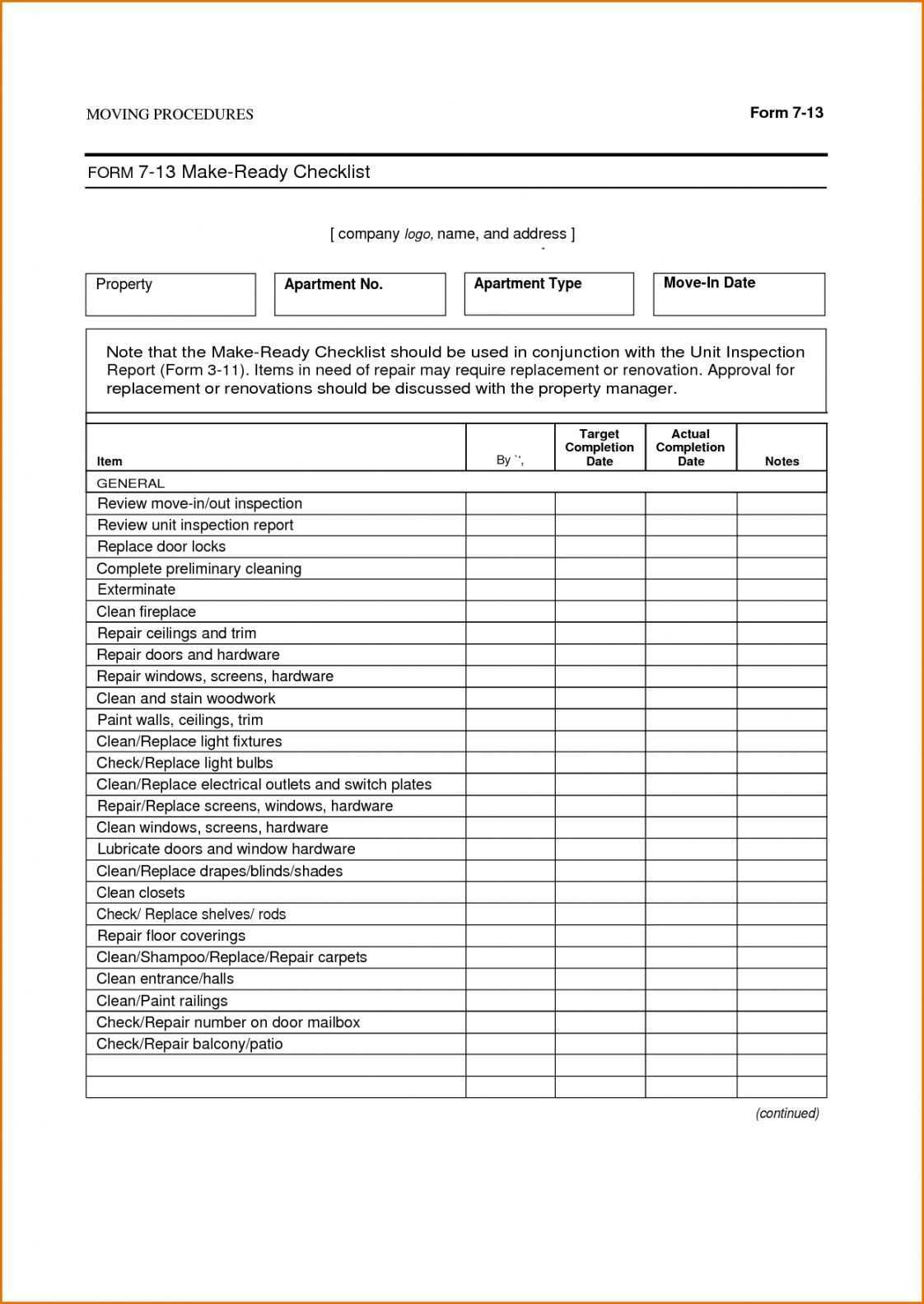 Get Our Example Of Make Ready Checklist Template Resume Words Checklist Template Make Ready
