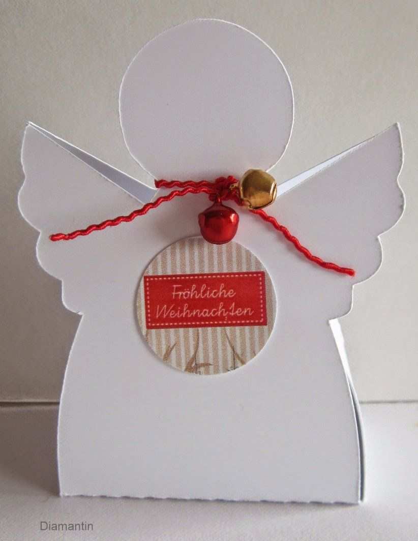De Diamantin Hobbywelt Proyecto Con Ferrero Rocher Angel Geschenke Zu Weihnachten Basteln Basteln Weihnachten Und Weihnachtsengel Basteln