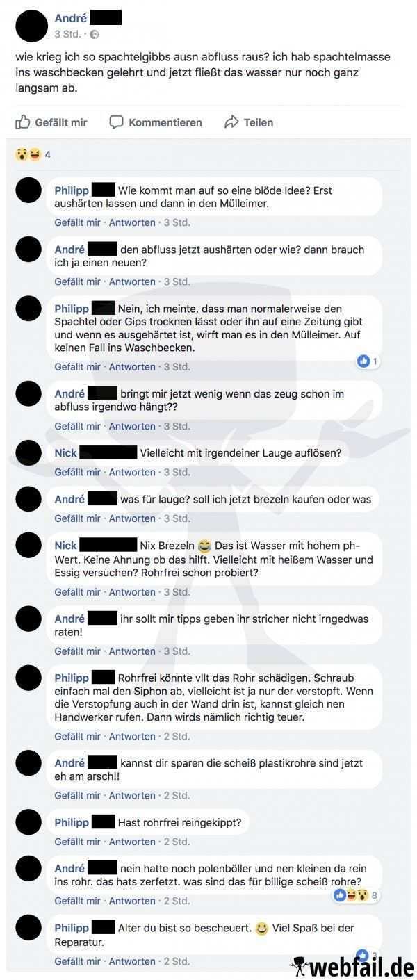 23 Facebook Kommentatoren Die Episch Am Leben Scheitern Facebook Humor Facebook Fail Facebook Fail Des Tages