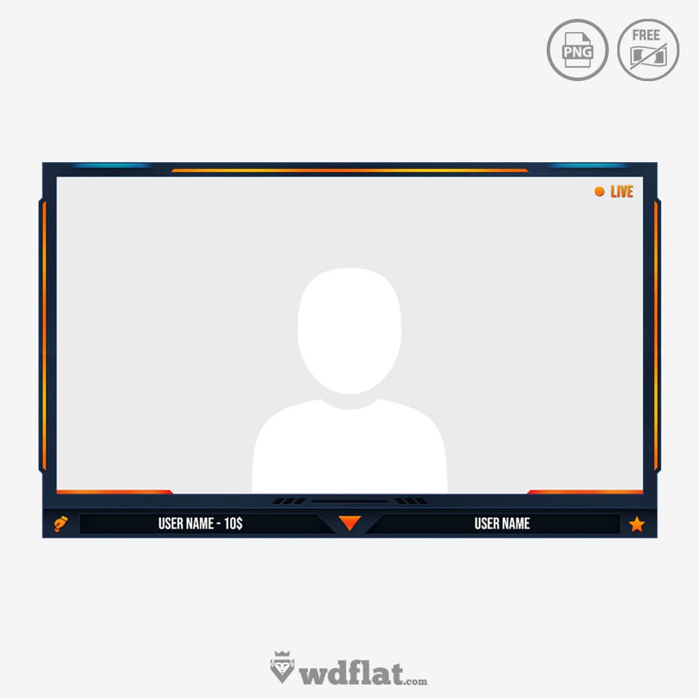 70 Free Webcam Overlay Templates Graphic Design Resources