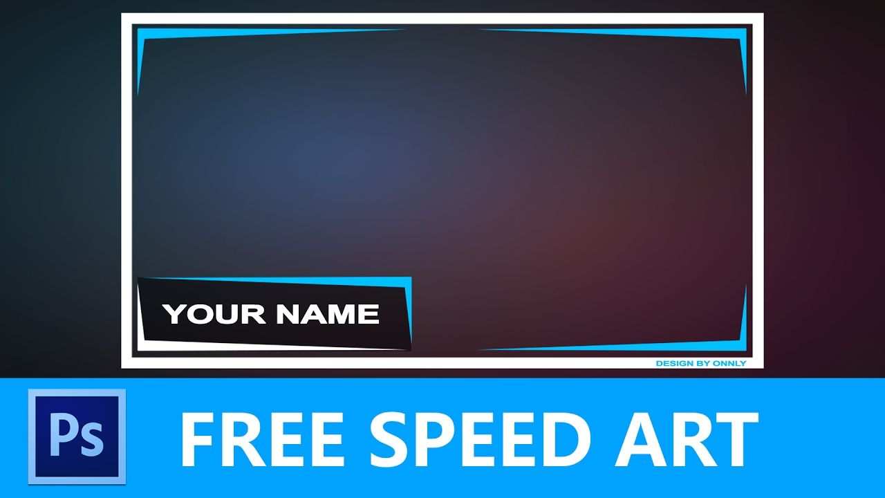 Facecam Frame Template Free Speed Art 10 Molduras Salas