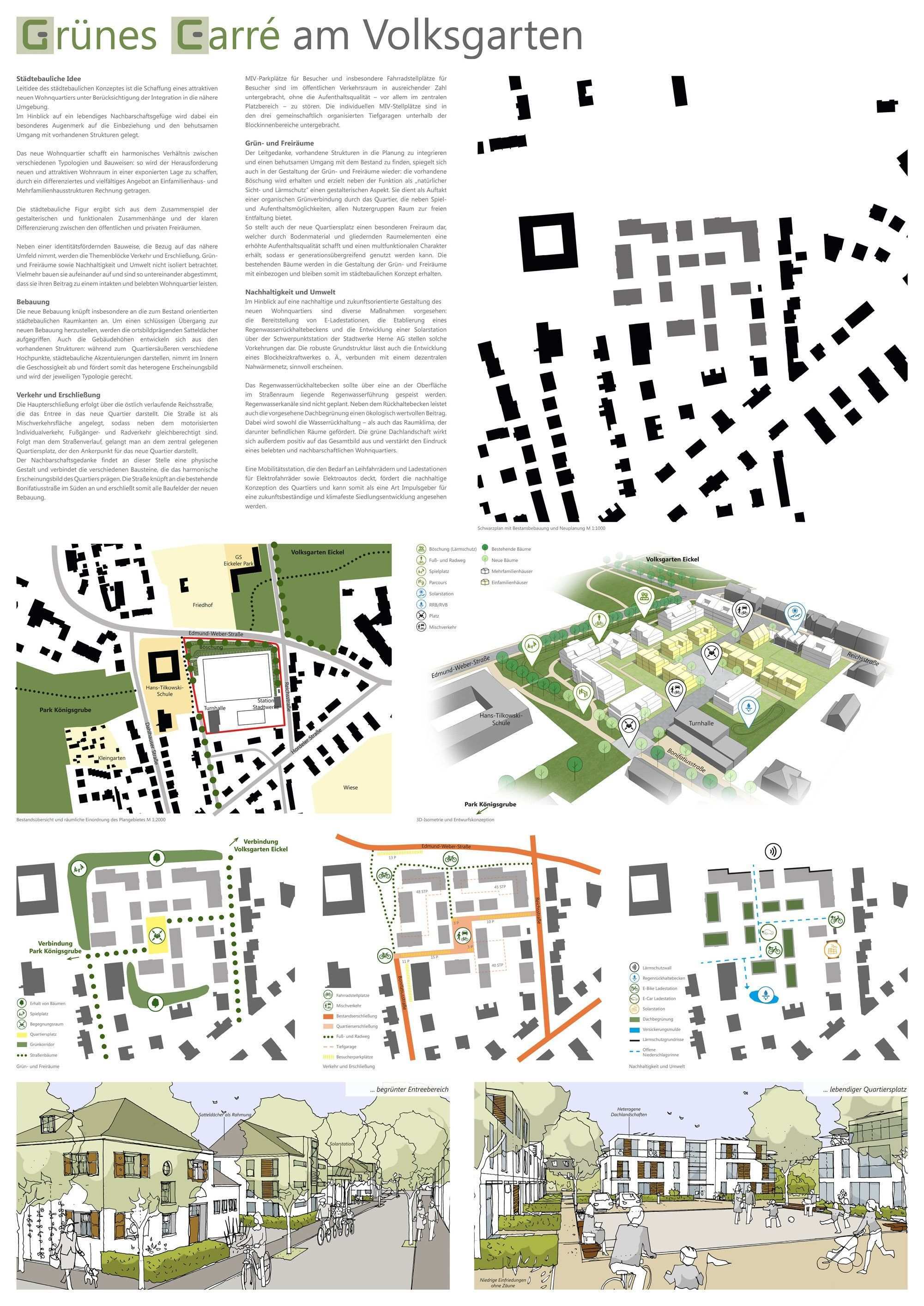 Ergebnis Entwicklung Des Wohnquartiers Sportplat Competitionline Urban Planning Architecture Building