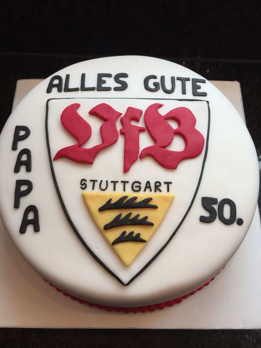 Vfb Stuttgart Birthday Cake Geburtstagstorte Kindergeburtstag Stuttgart Bayern Torte
