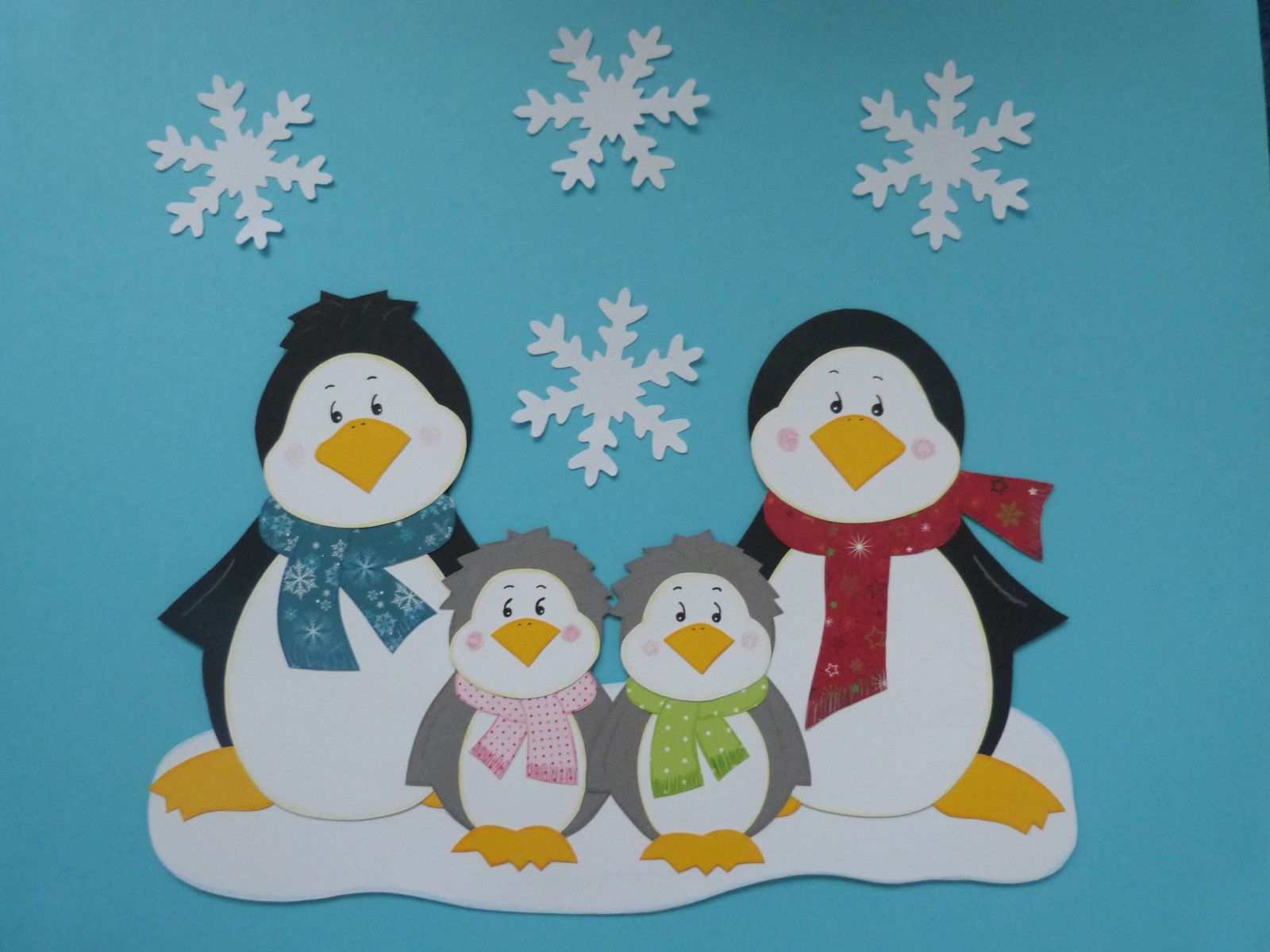 Fensterbilder Tonkarton Familie Pinguin Winter For Sale Eur 8 00 See Photos S Fensterbilder Weihnachten Basteln Weihnachten Basteln Vorlagen Tonkarton