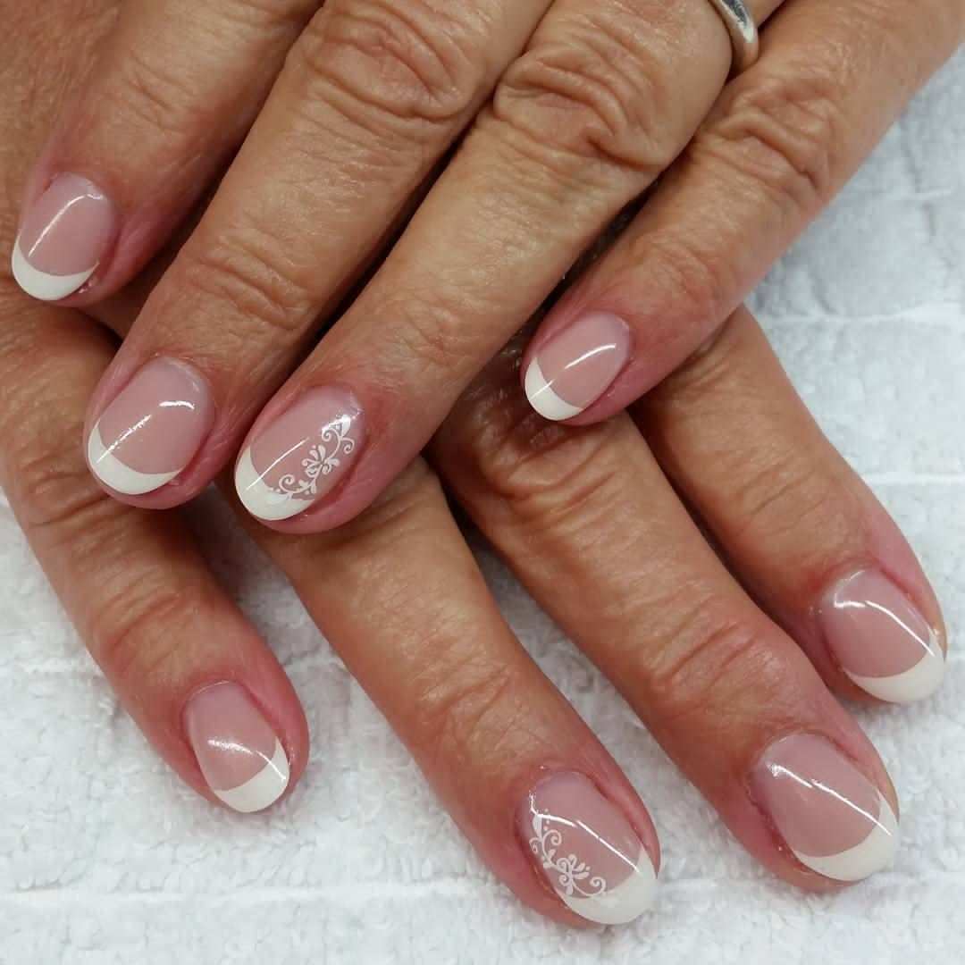 Fingernagel Gelnagel Naturnagel Frenchnails Weiss Naildesigns Carmenirmscher Natural Nails French Nails Nails