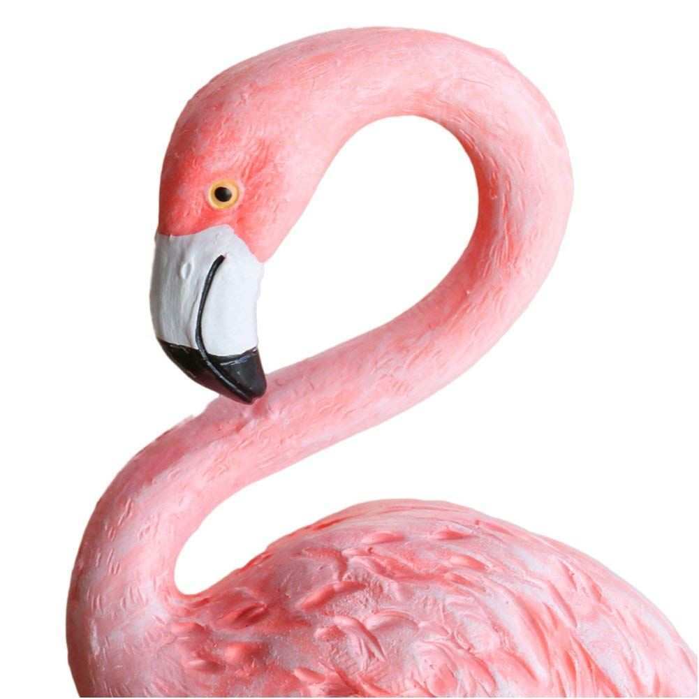 Deko Figur Rosa Flamingo Aus Harz Als Geschenk Fur Dein Zuhause Tisch Schlafzimmer Zur Hochzeit Oder Zu Weihnachten Diy Rosa Flamingos Flamingo Deko
