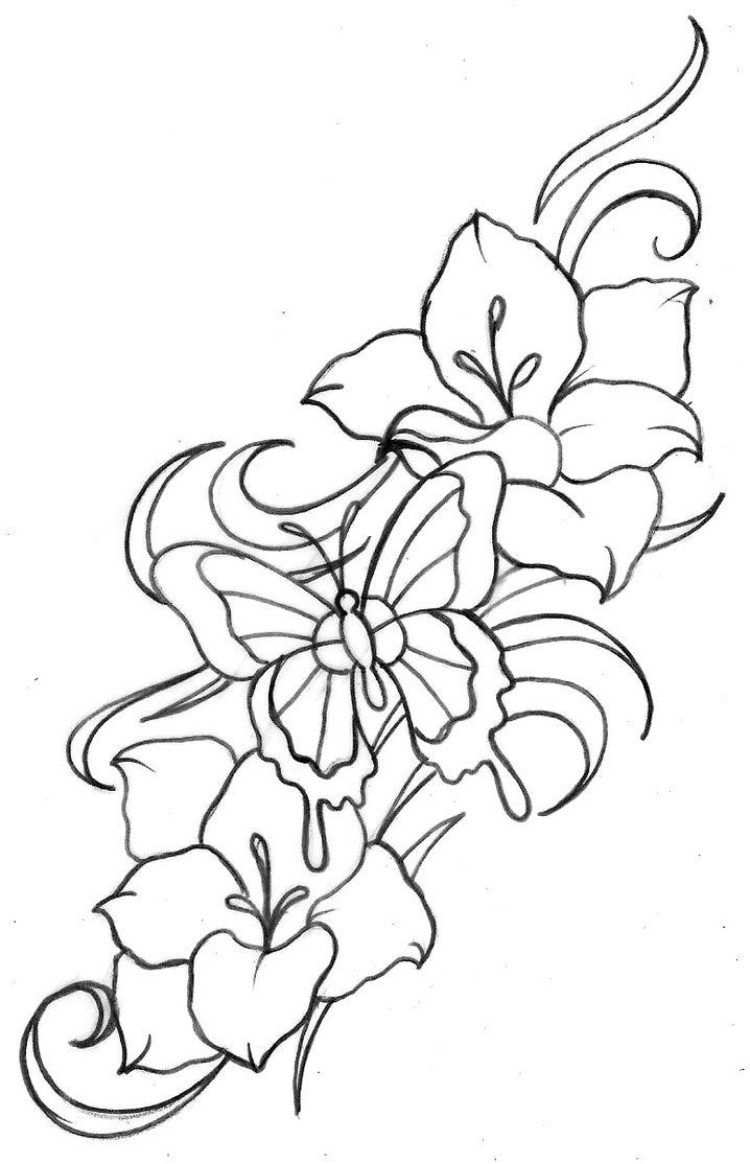 41 Tattoo Vorlagen Zeichnungen Und Skizzen Kostenlos Zum Ausdrucken In 2020 Blumentattoos Blumenzeichnung Tattoo Vorlagen
