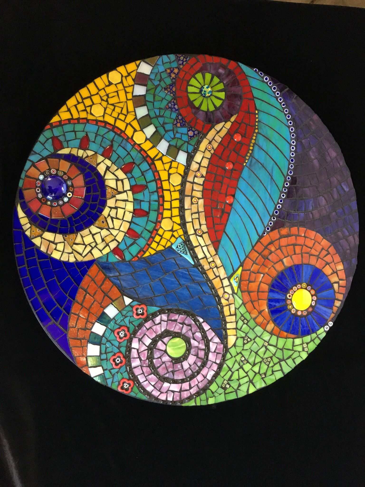 Pin En Mosaics By Rachel