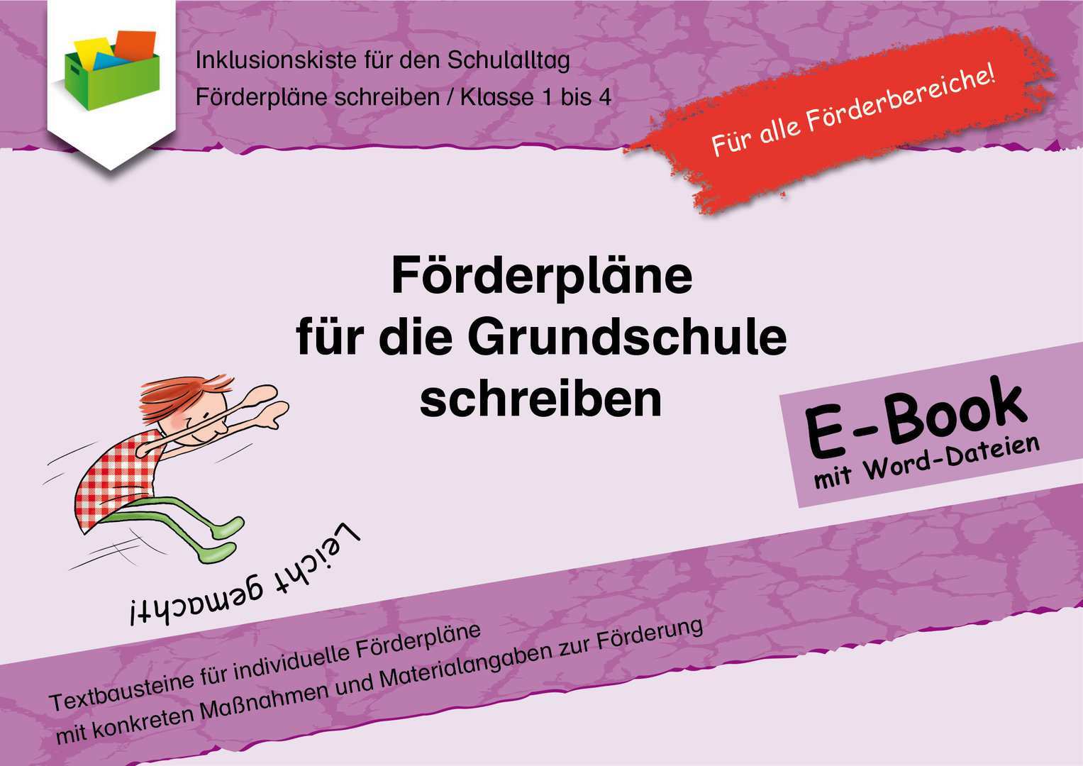 Forderplane Fur Die Grundschule Schreiben Mit Word Dateien Inklusionskiste