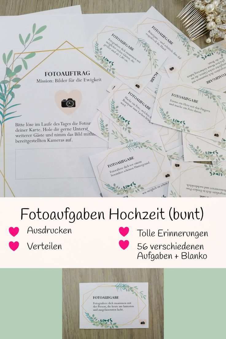 Hochzeitsspiel 56 Fotoaufgaben Bunt Als Pdf Zum Selbstdruck Blanko Map Boarding Pass