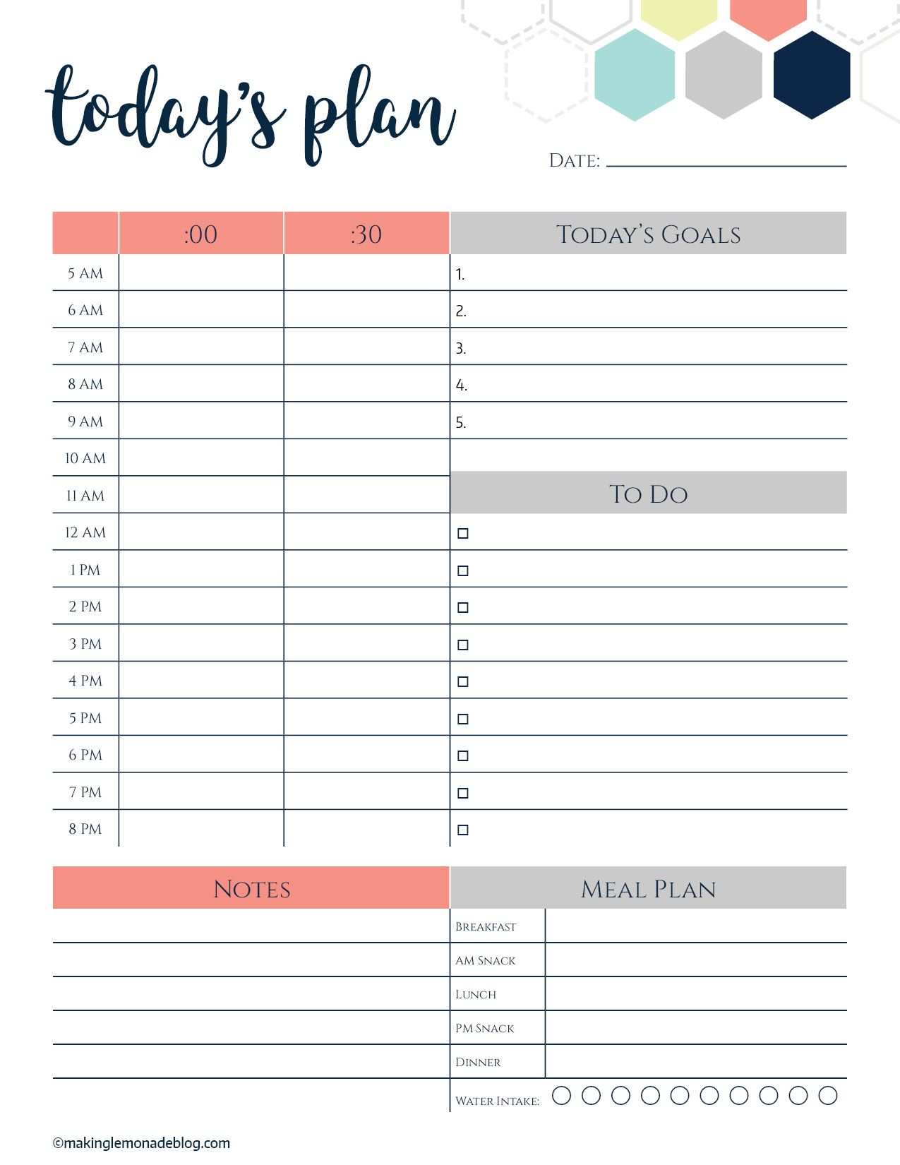 The One Printable I Can T Function Without Free Daily Planner Daily Planner Printables Free Weekly Planner Free Free Weekly Planner Templates