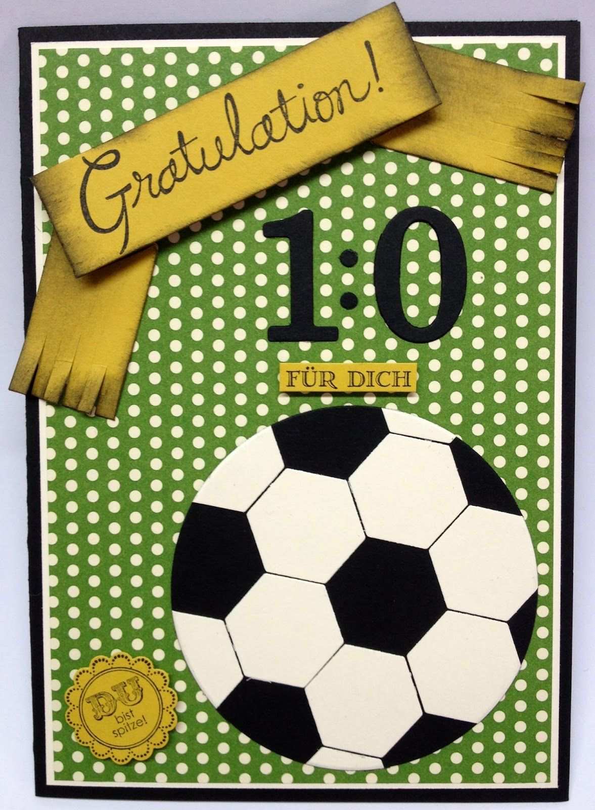 Willkommen Im Bastel Wunderland Fussball Geburtstagskarte Basteln Fussball Geburtstagskarte Kindergeburtstagskarten