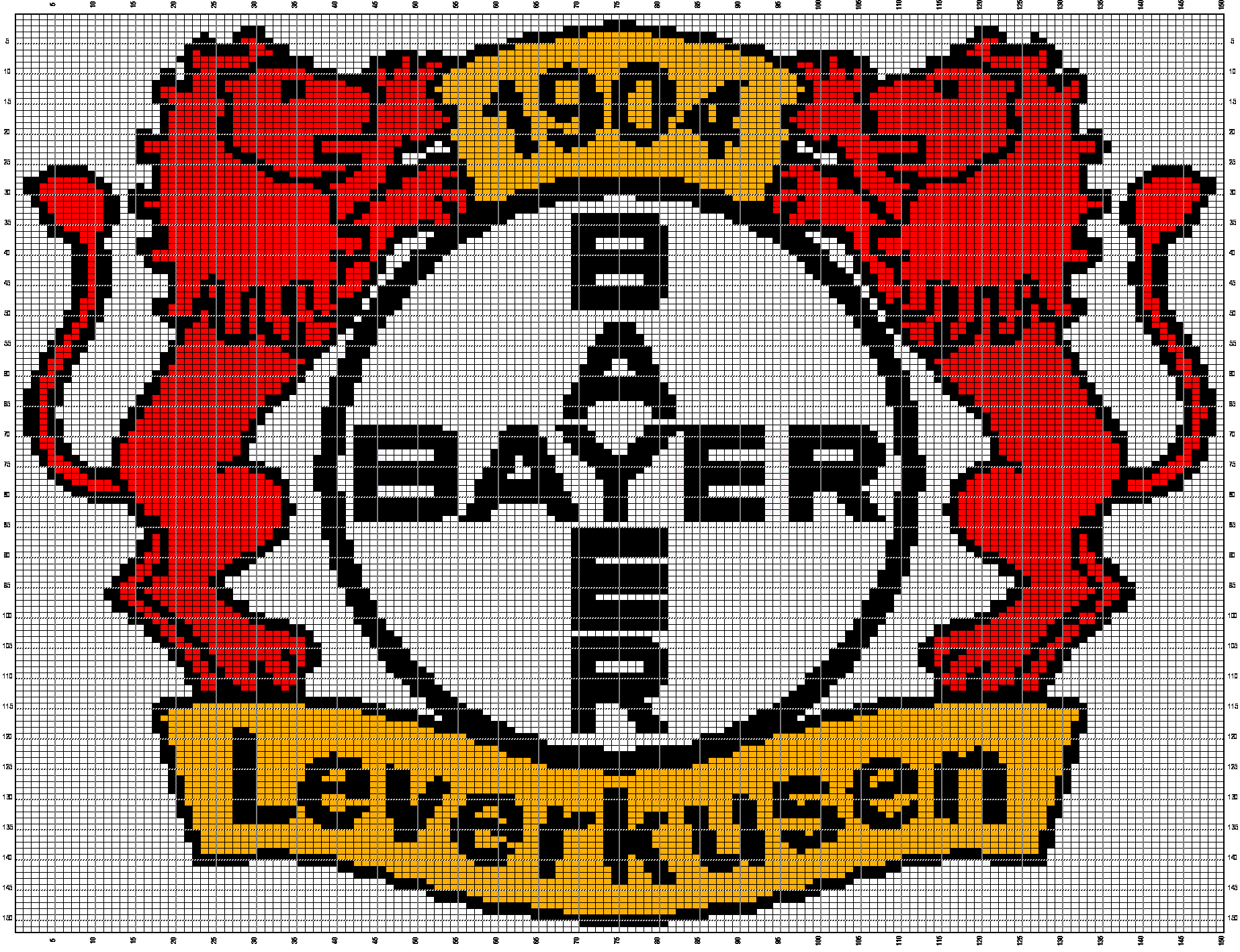 Bayer Leverkusen 150x150 Werder Bremen Logo Stickvorlagen Stickmotive