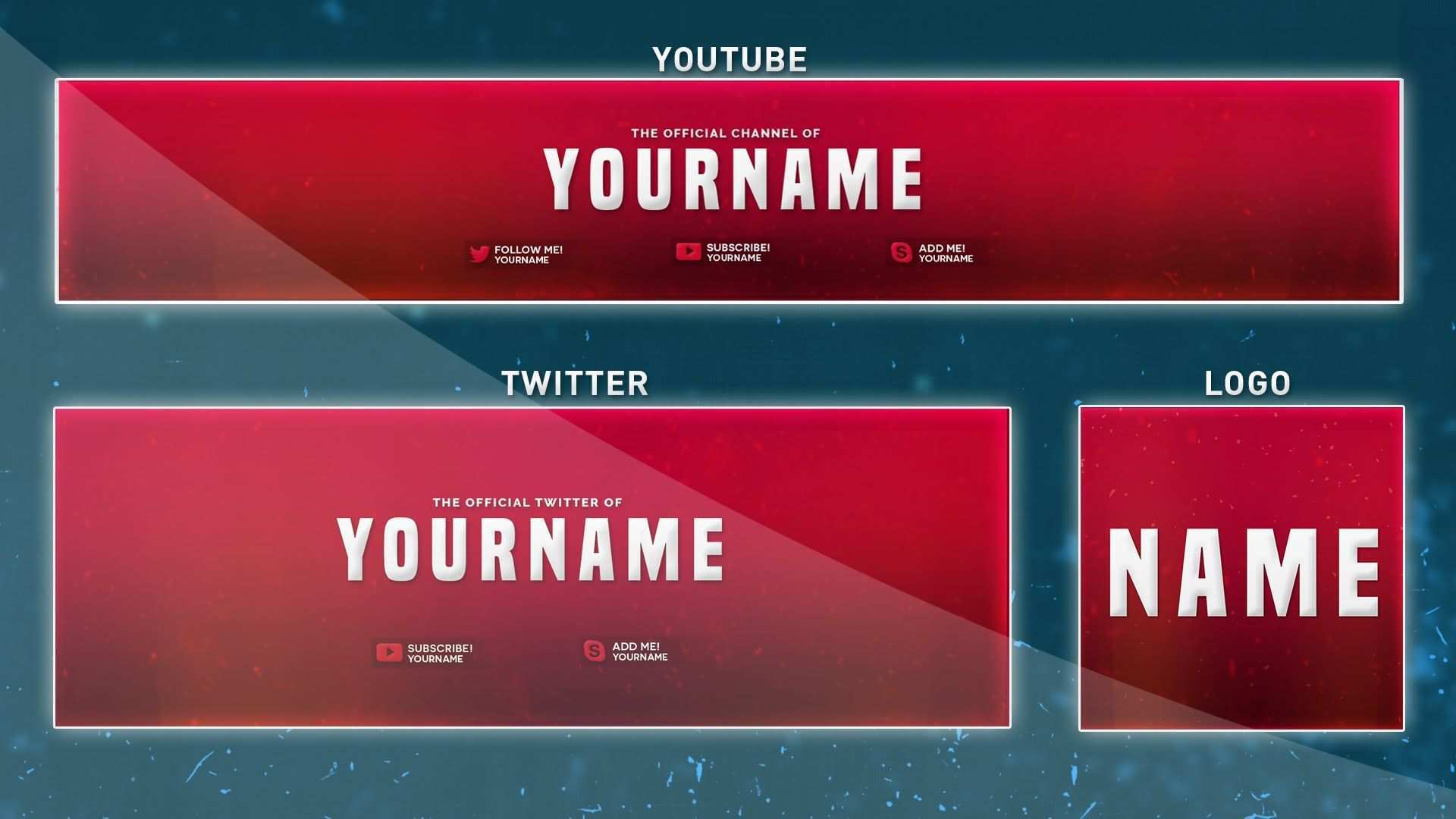 Banners Page 6 Templates Intended For Youtube Banner Template Gimp Best Sample Template Youtube Banner Template Youtube Banners Banner Template