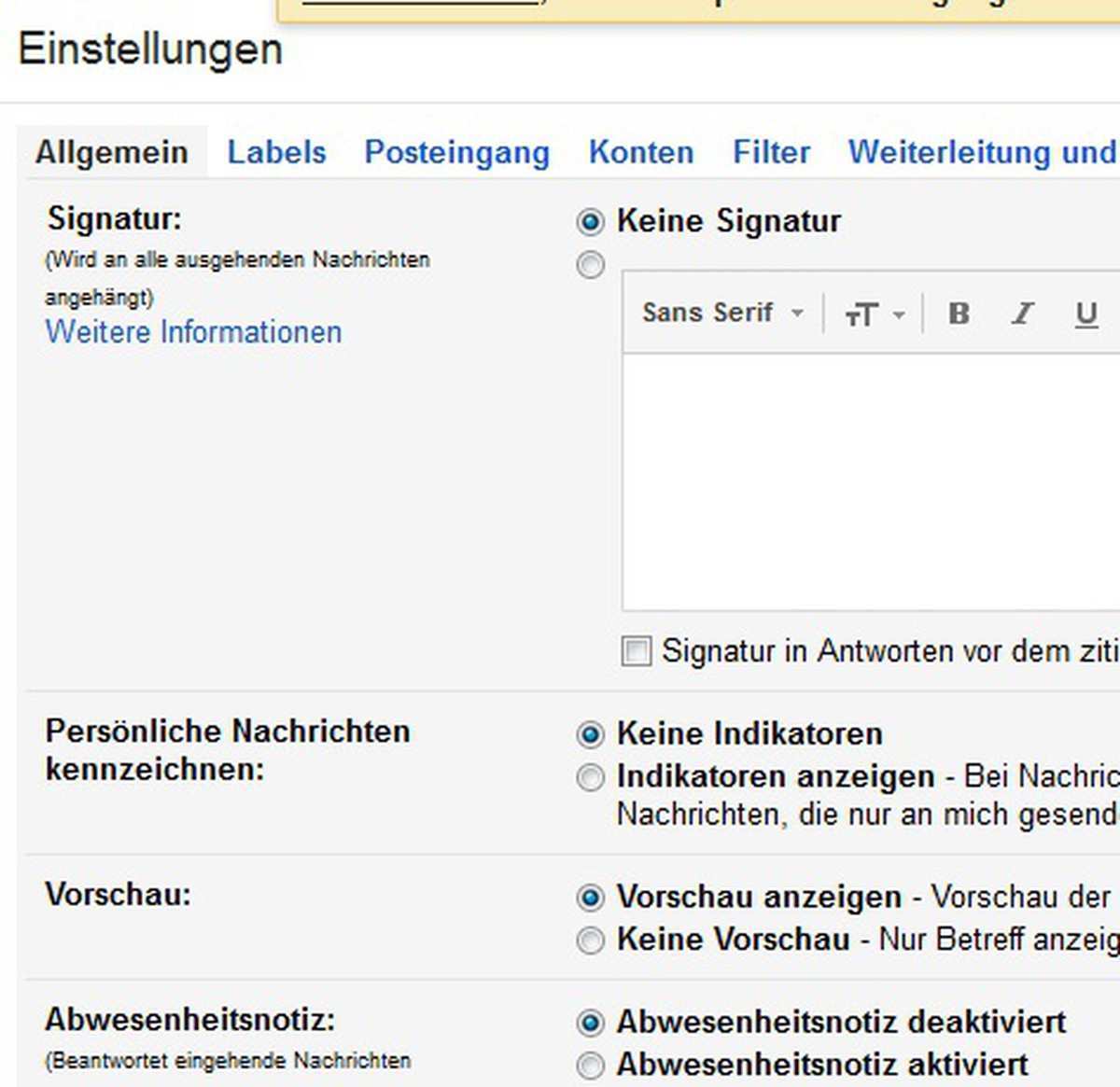 Gmail So Erstellen Sie Eine Signatur Chip