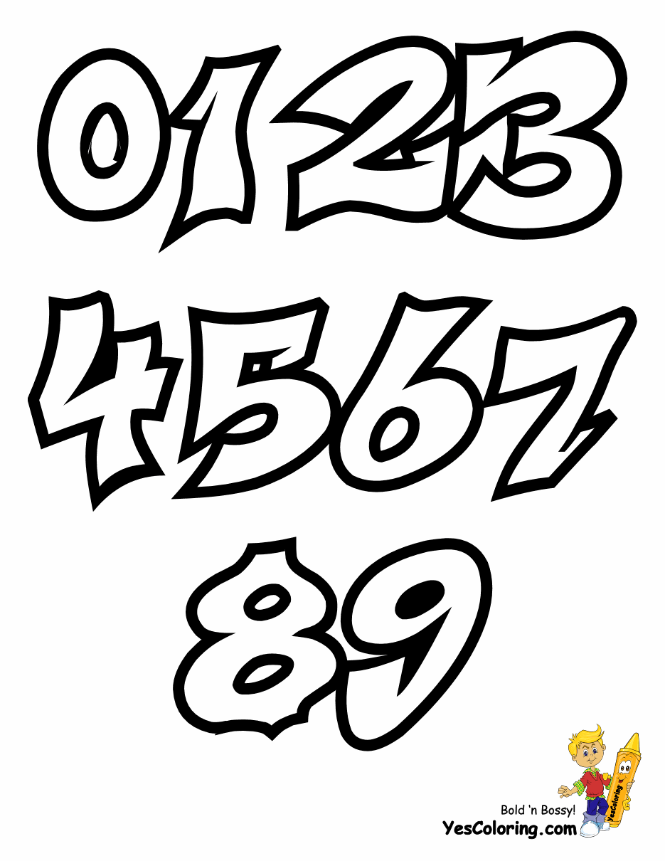 Throw Up Graffiti Coloring Pages Free Alphabet Coloring Pages Graffiti Abc Graffiti Numbers Graffiti Lettering Stencil Graffiti