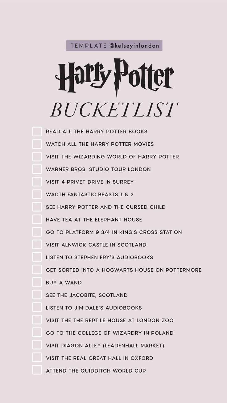 Instagram Story Templates Harry Potter Kelsey Henrichs Kelseyinlondon Harry Potter Bucket List Harr Harry Potter Stories Harry Potter Movies Harry Potter World