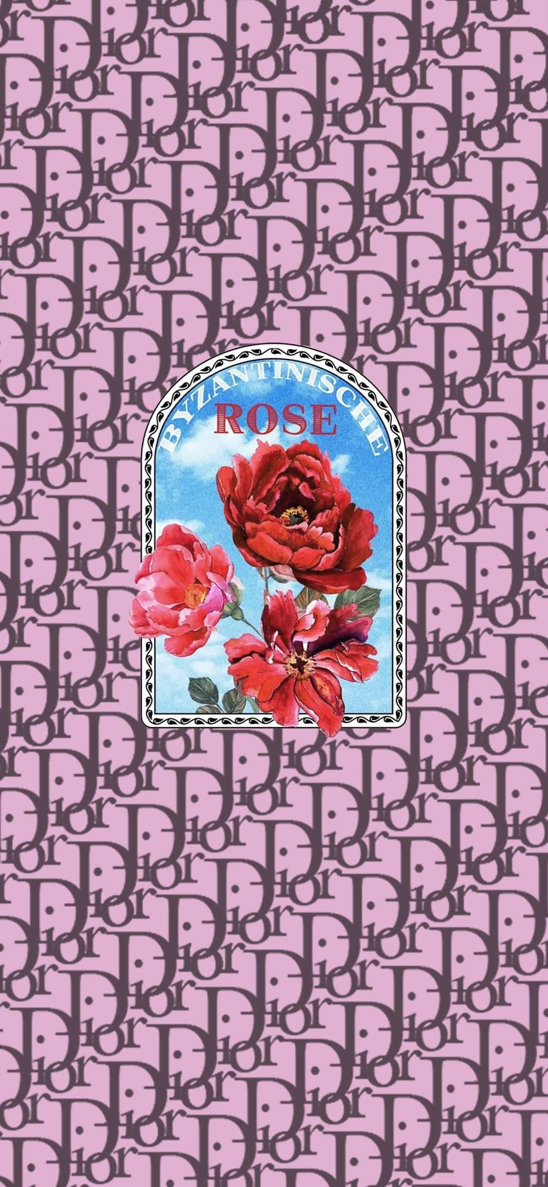 Dior Rose Wallpaper In 2020 Hintergrund Iphone Iphone Hintergrund