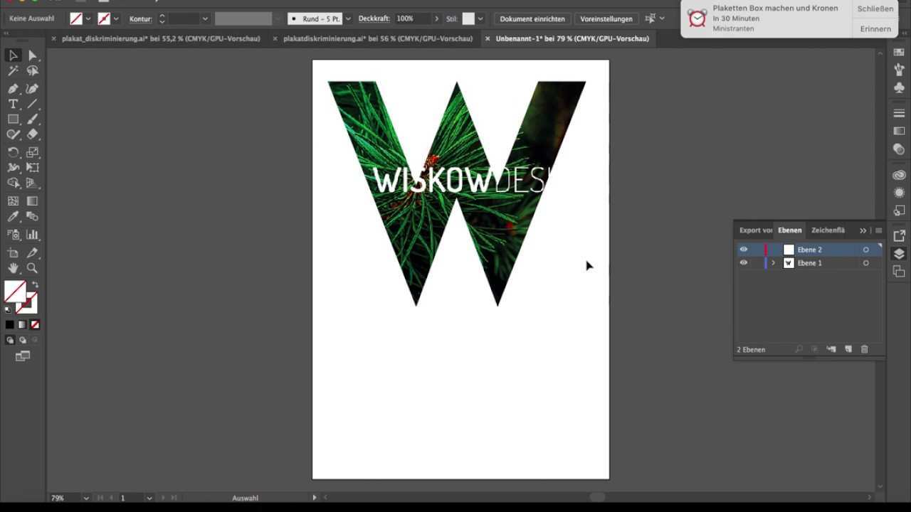 Schrift Mit Bild Tutorial Illustrator Cc 2017 Youtube