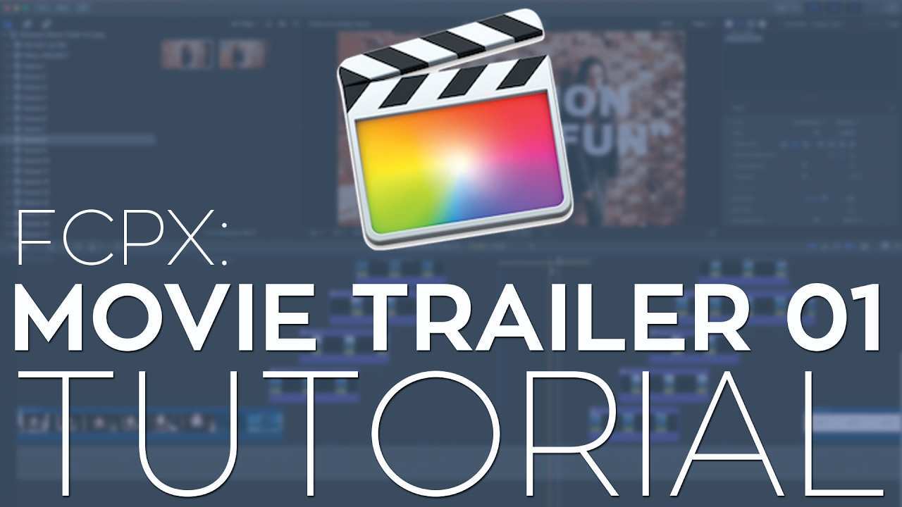 Rampant Movie Trailer 01 Fcpx Library Template Tutorial Youtube