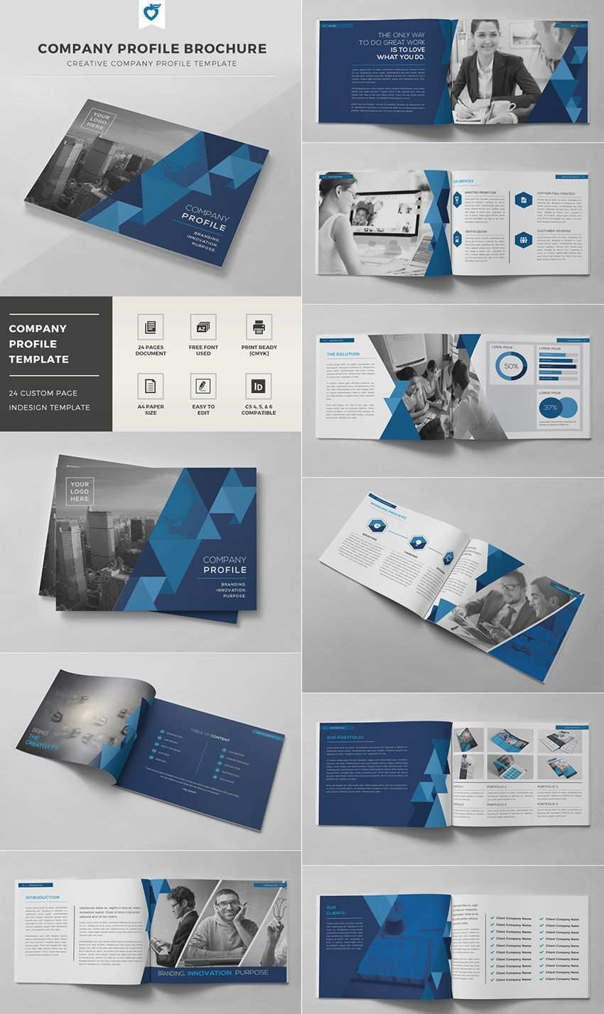 Pin By Chuck On Diseno Grafico Indesign Brochure Templates Company Profile Design Brochure Design Layout