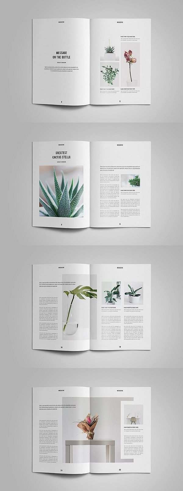 Nature Magazine Zeitschriften Layouts Buch Design Und Buch Layouts
